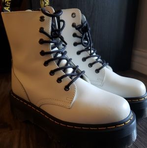 White Dr. Martens Jadon